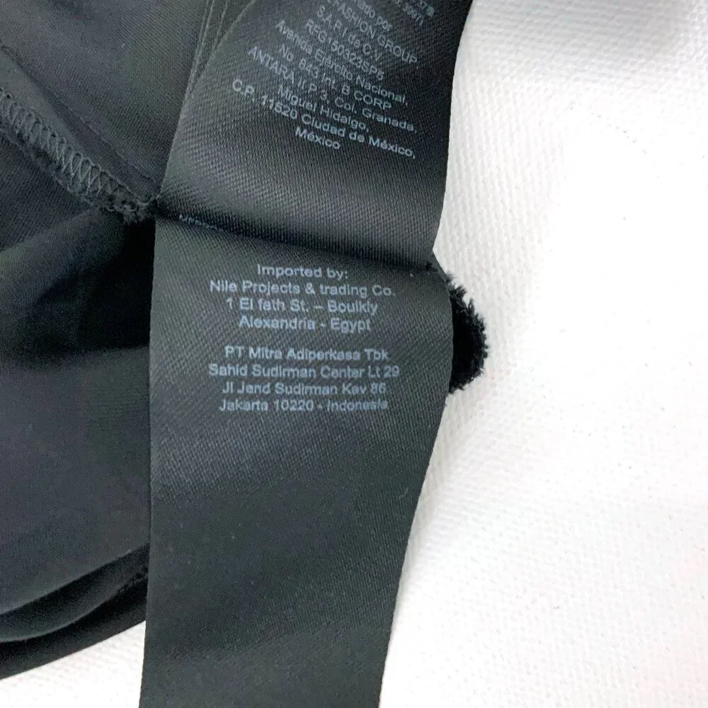 Maje Openwork Satin-Effect Black Maxi Dress Party Prom  Sz 38 (4) - Picture 16 of 16